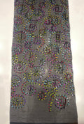Elegant Georgette Fabric With Multi Sequence Embroidery Work