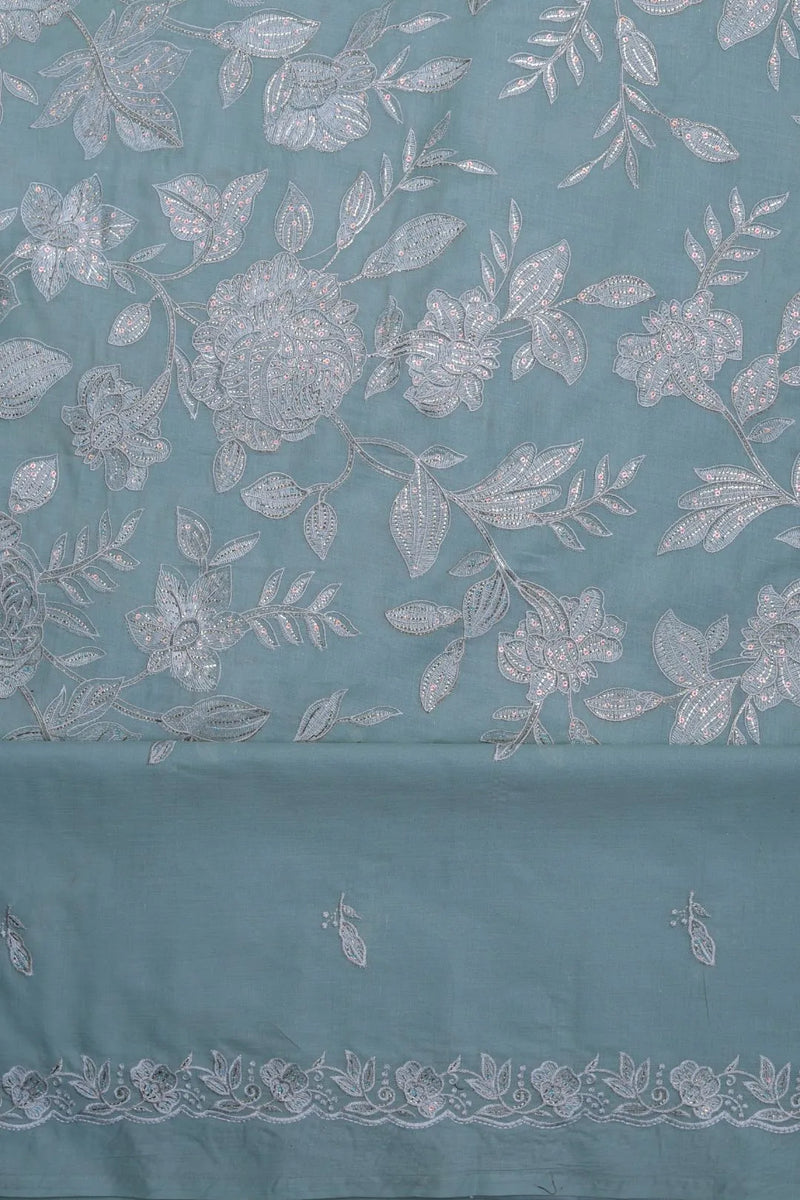 Opulent Heavy Embroidery Work Fabric