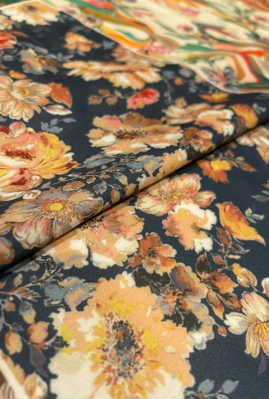 Exclusive Digital Print Snow Cotton Fabric for Women's Fashion