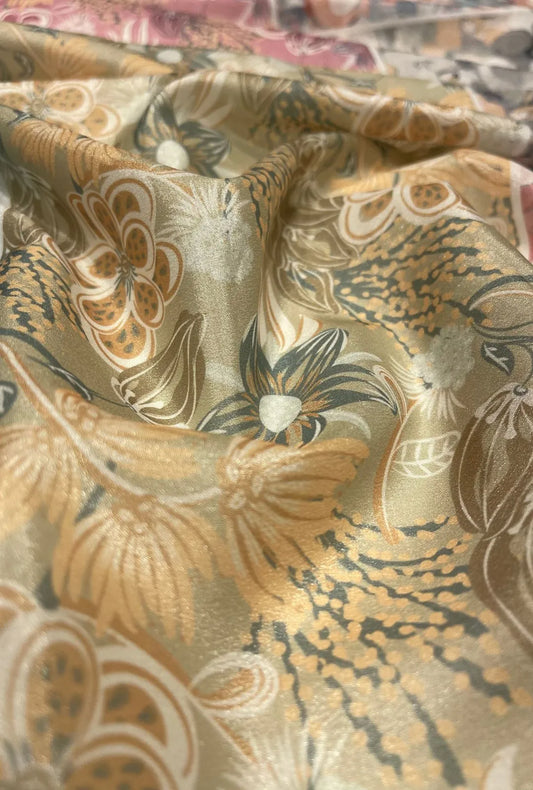 Exclusive Silk Crepe Fabric for High-End Middle Eastern Clothing