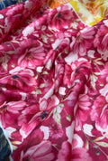Exclusive Snow Cotton Fabric with Designer Print Concepts