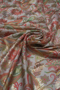 Provides warmth and a regal look fabric