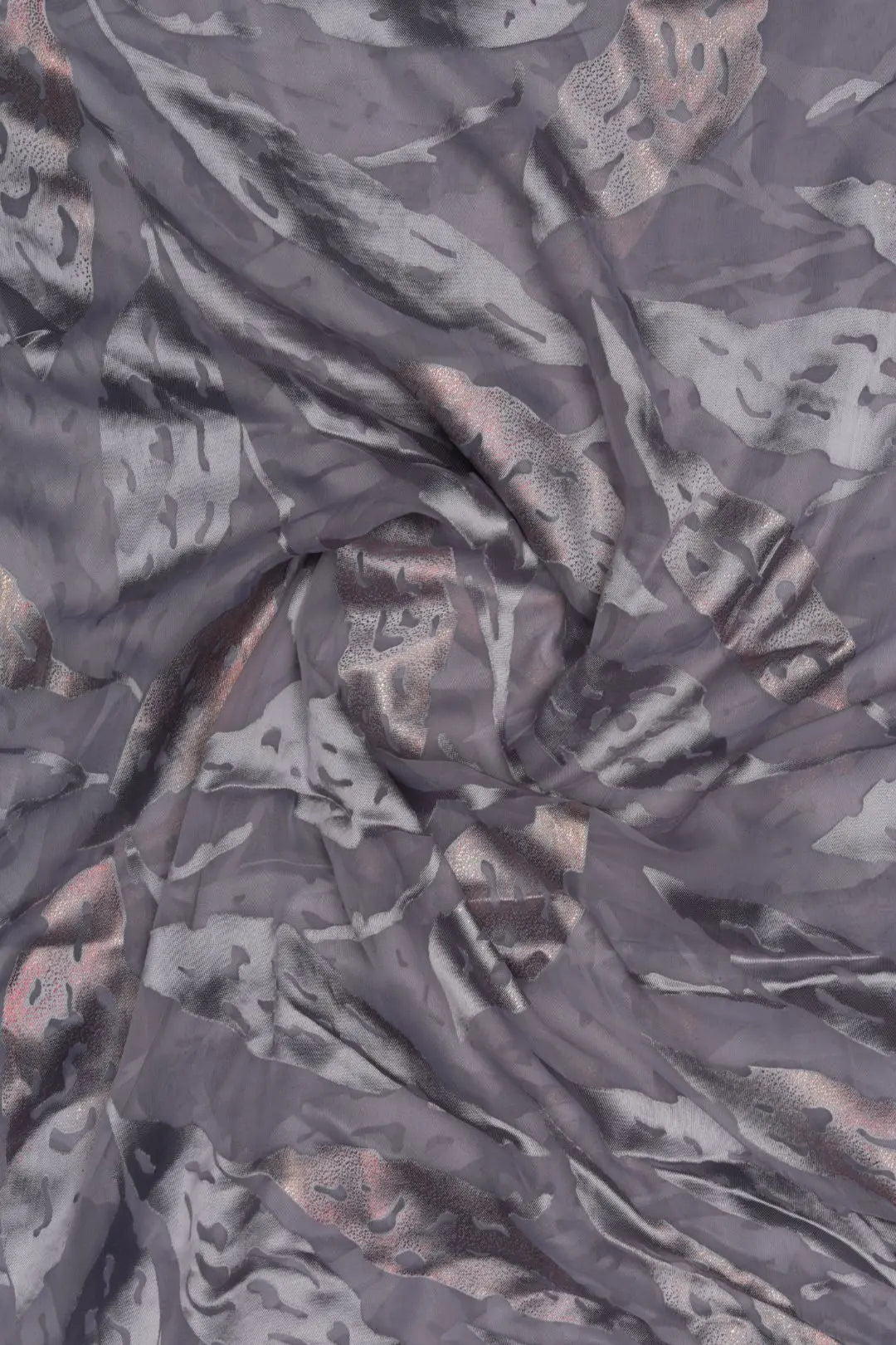 Chic Brasso Fabric with Foil Decoration for a Stylish