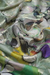 Used for in ethnic and Western foil fabric