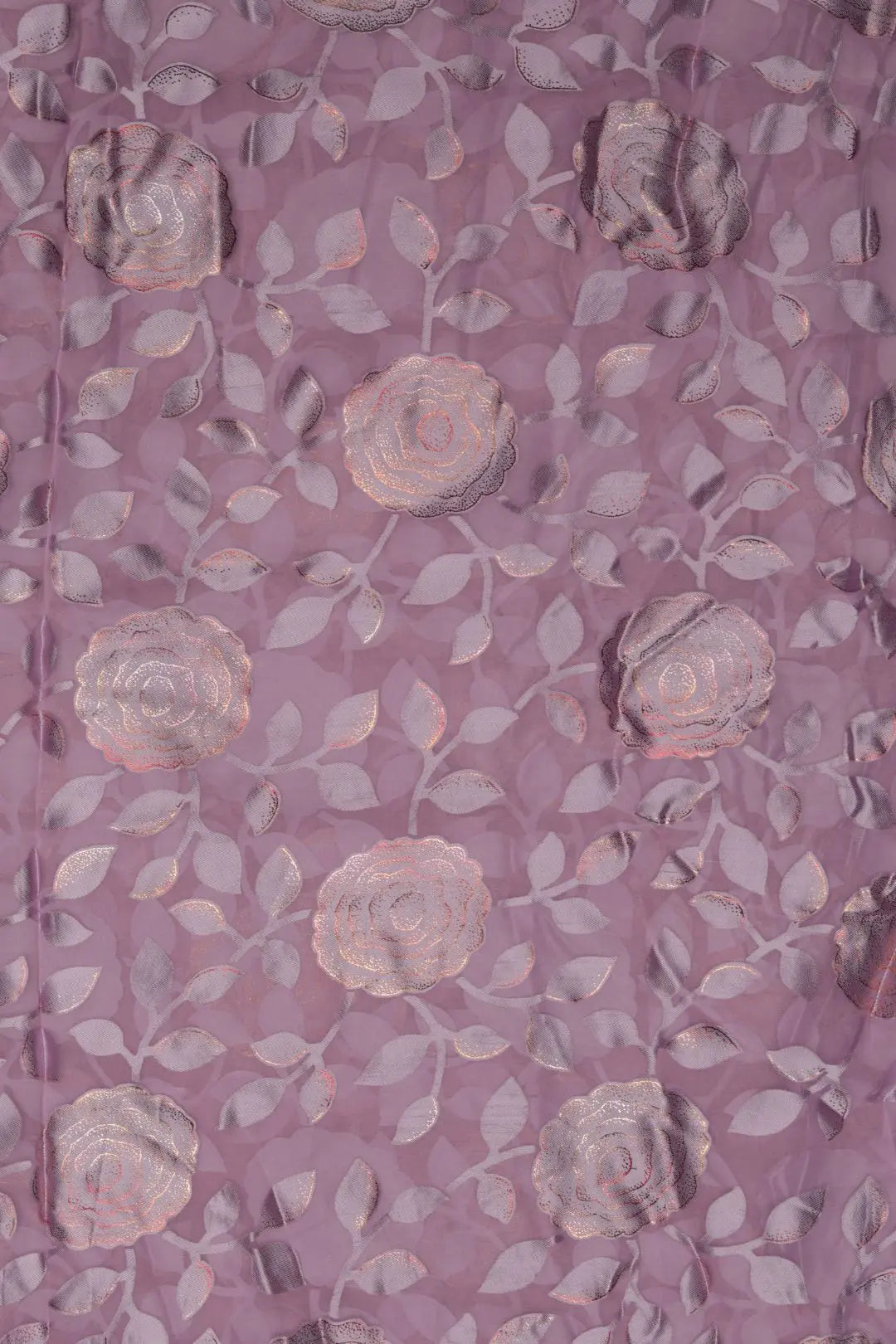 Brasso Fabric with Foil Cutwork for a Stunning