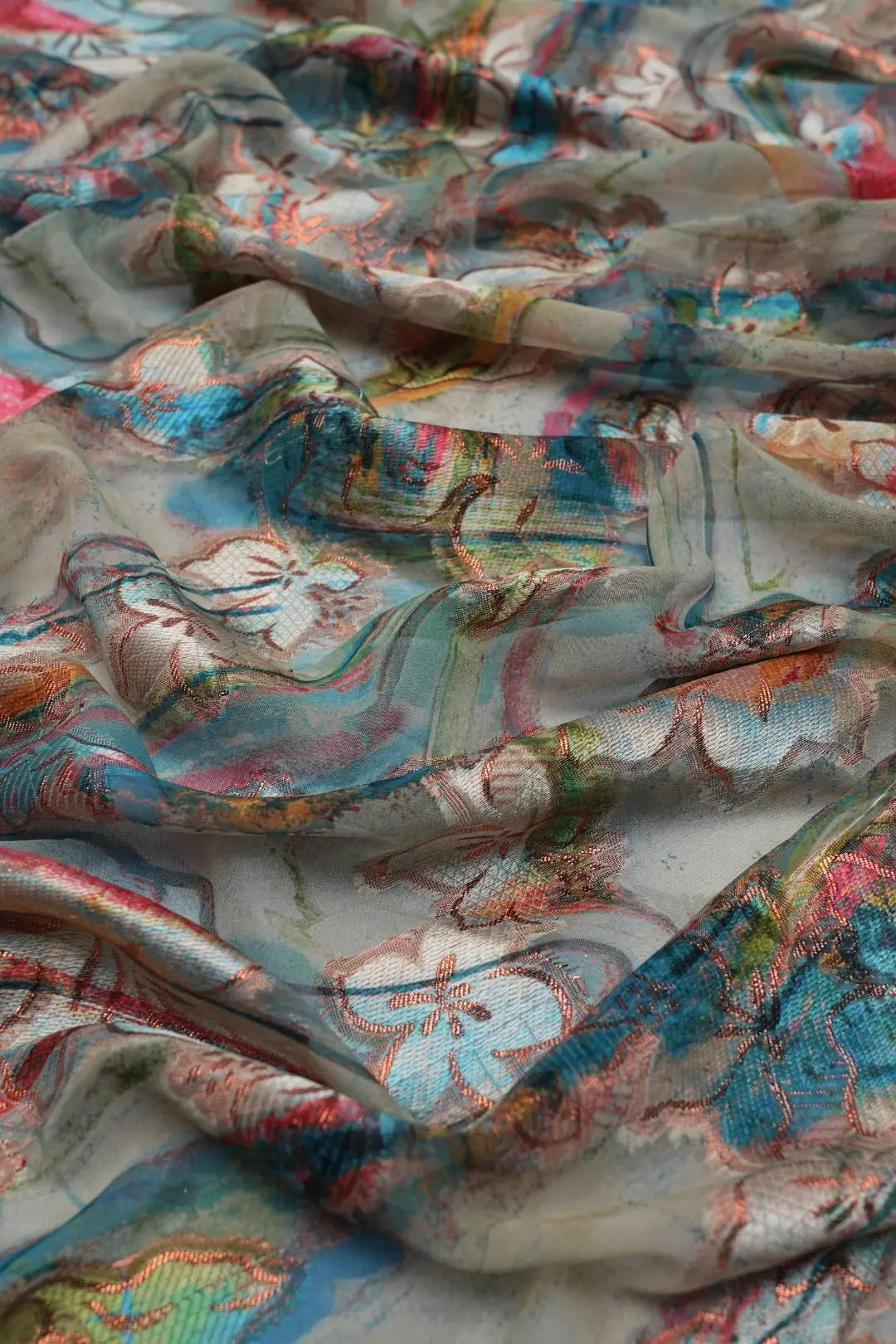 Enhances formal and festive outfits fabric