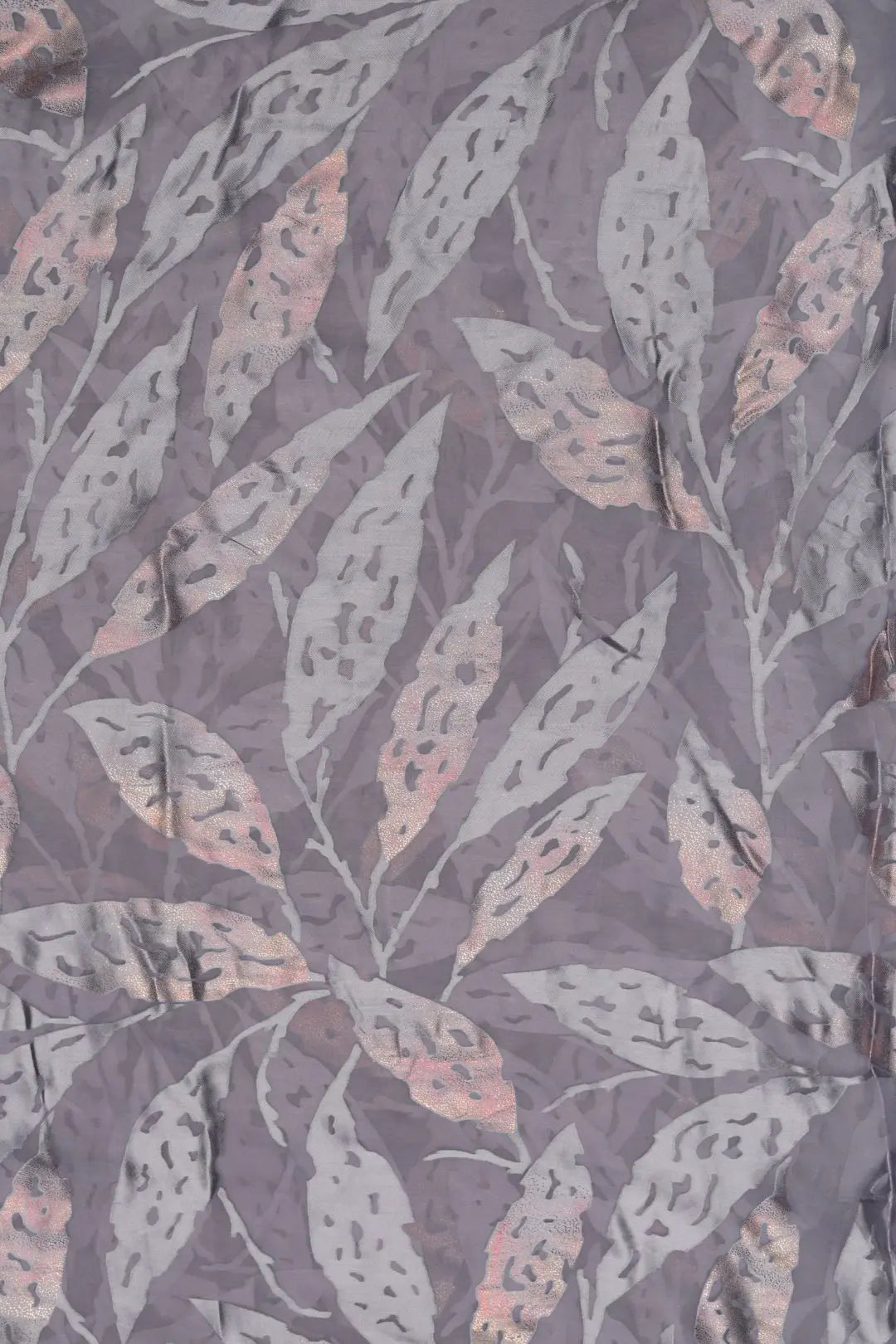 Chic Brasso Fabric with Foil Decoration for a Stylish
