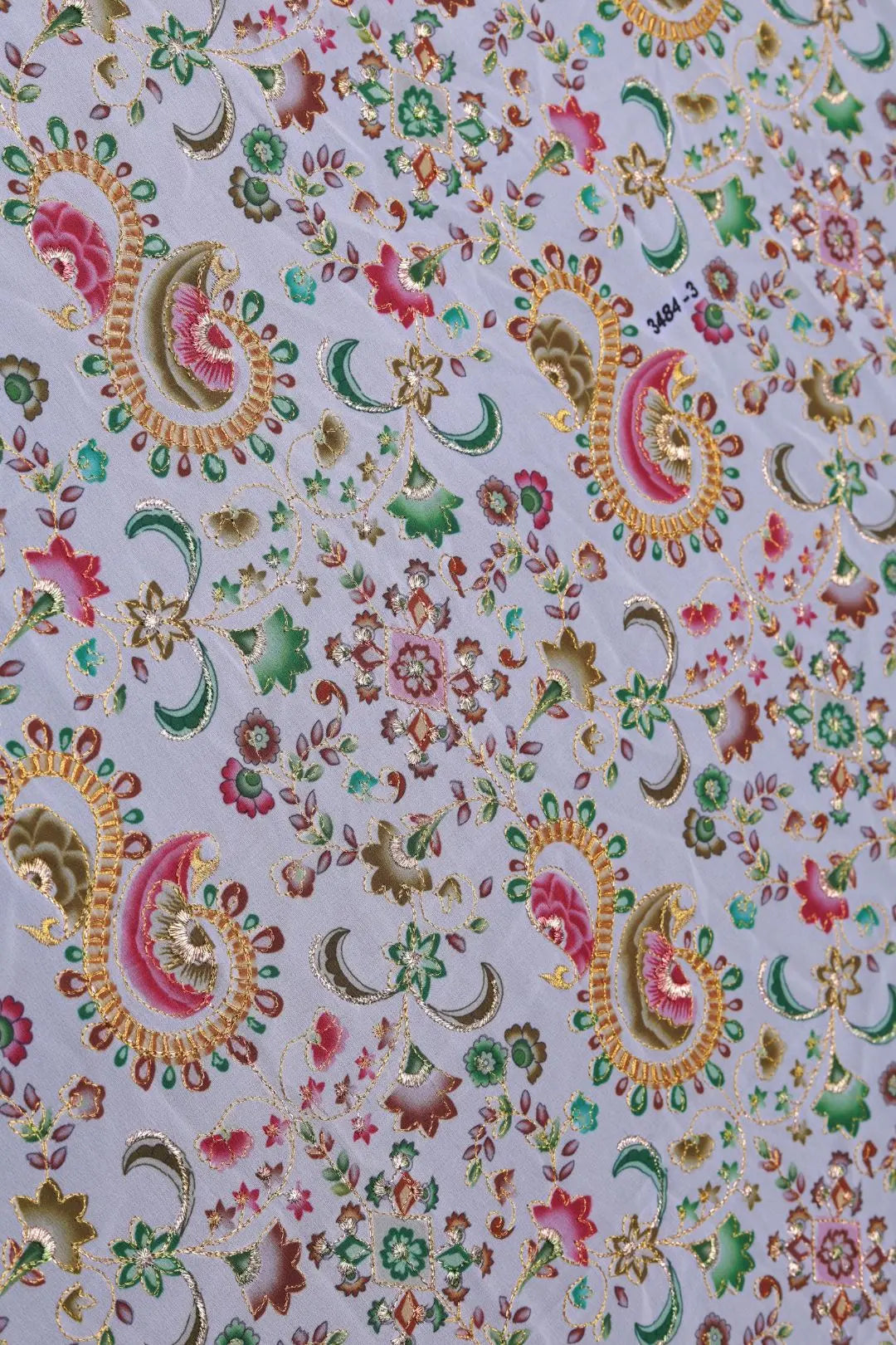 Chic Positional Print Design Fabric