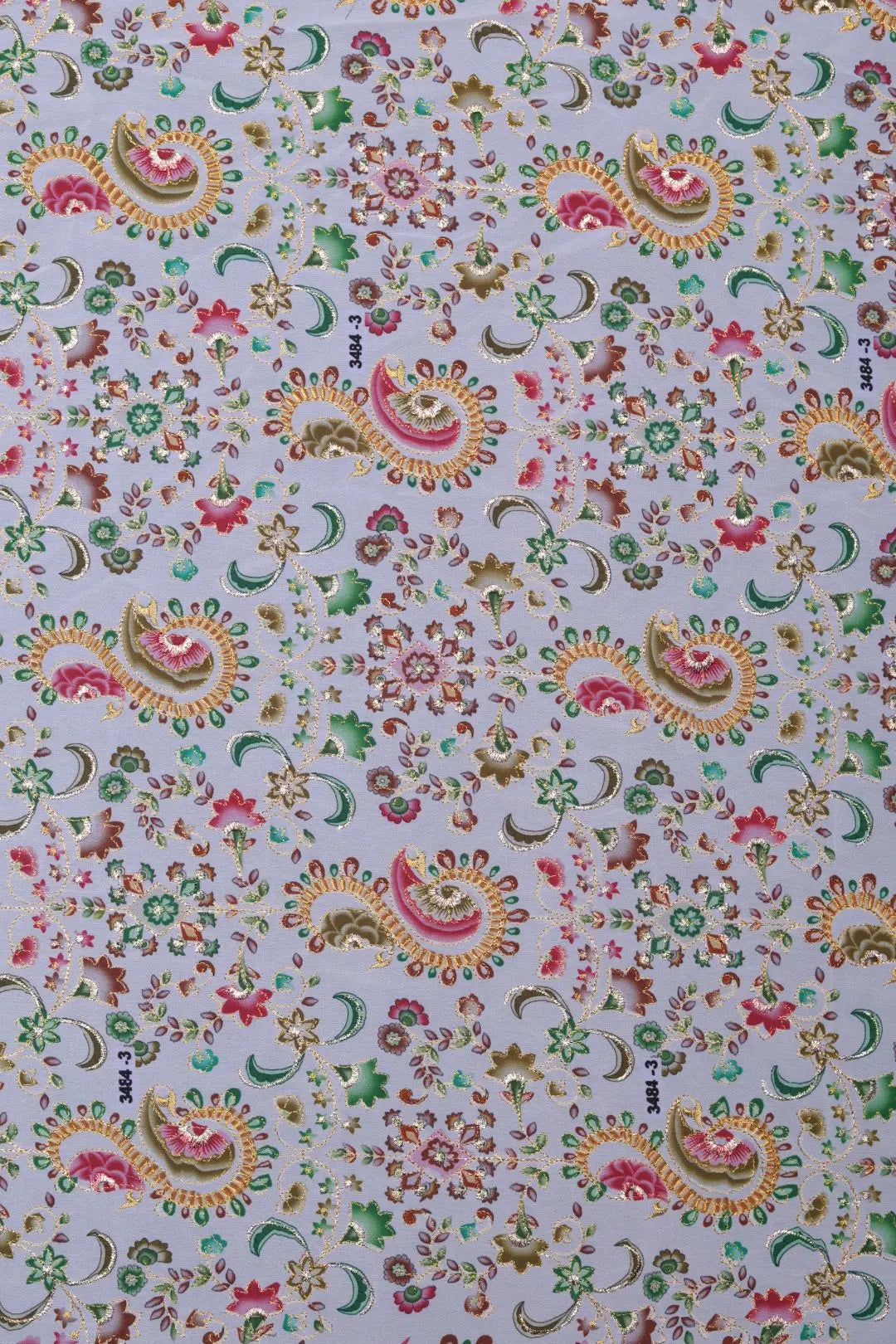 Chic Positional Print Design Fabric