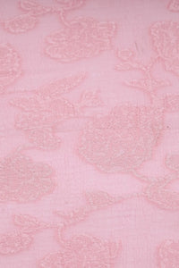 Pink Brasso Jacquard Beg Fabric