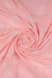 Pink Brasso Jacquard Georgeous Fabric