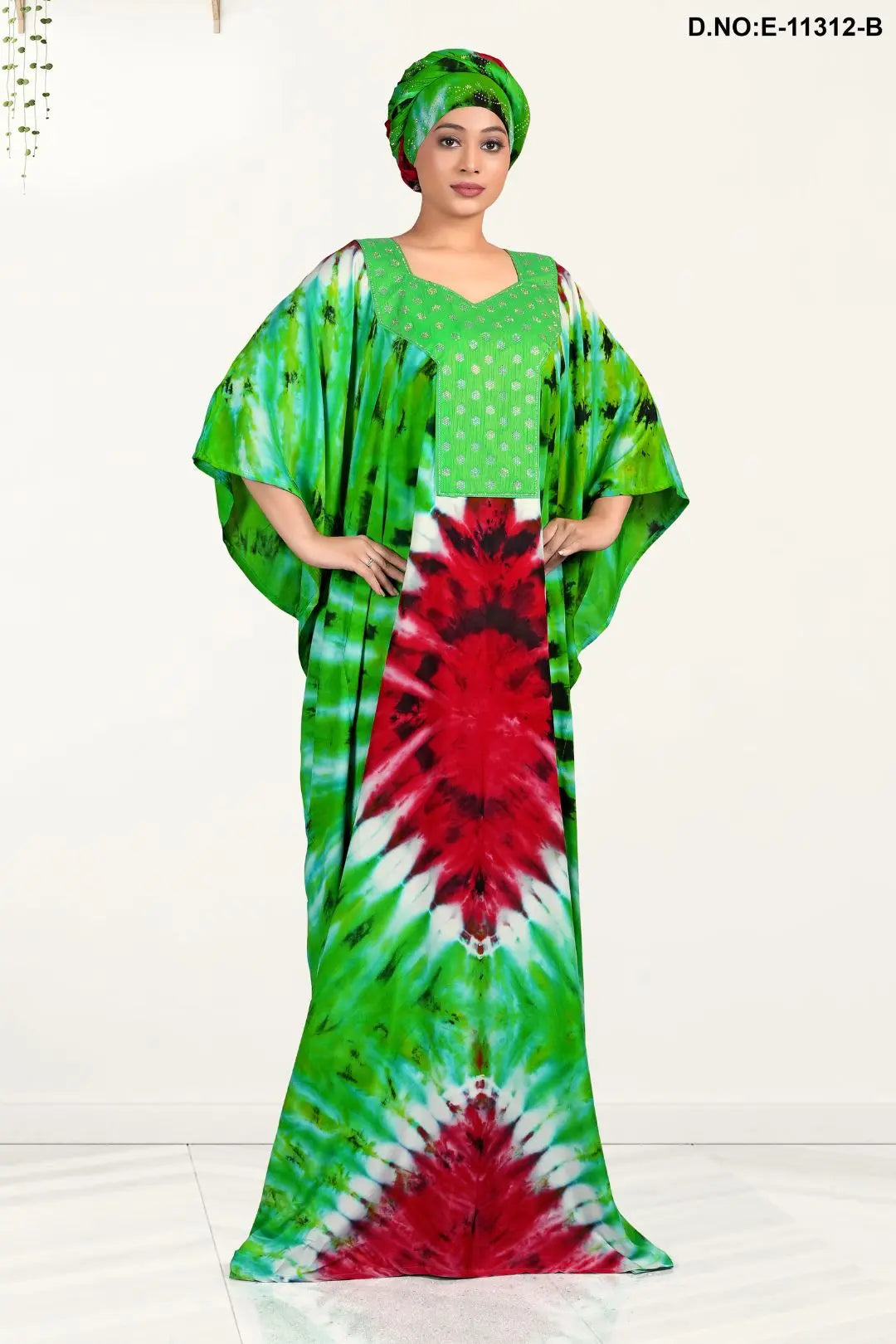 Gorgeous Beachwear Ladies Multicolor Farasa Kaftan