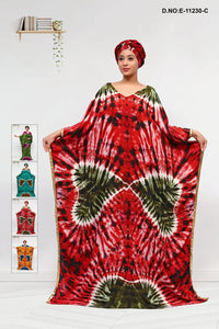 New Elegant Designer Butterfly Sleeve Farasa Dress