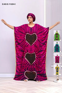 A Stunning Flowing Farasa Dress with Butterfly Sleeves