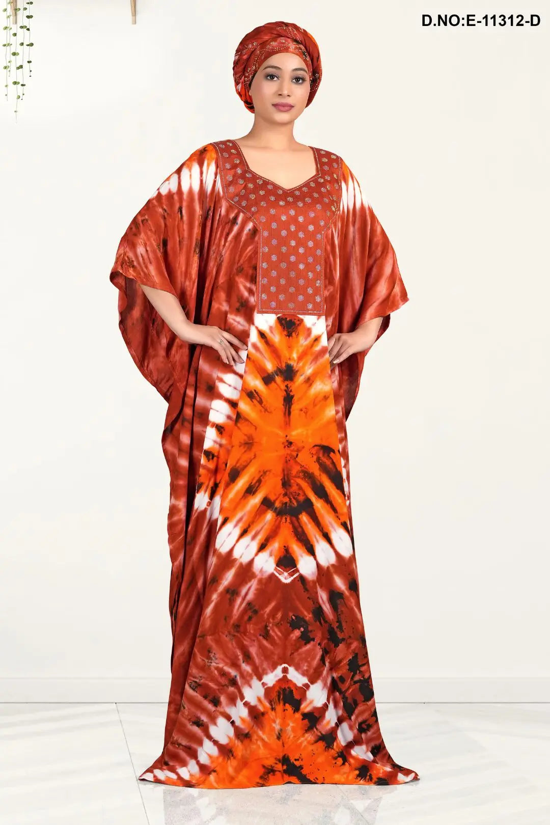 Gorgeous Beachwear Ladies Multicolor Farasa Kaftan