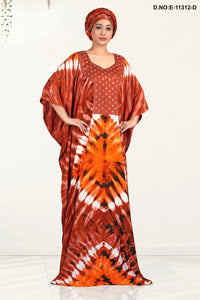 Gorgeous Beachwear Ladies Multicolor Farasa Kaftan