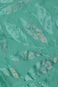 Glamorous Brasso Fabric with Foil Work