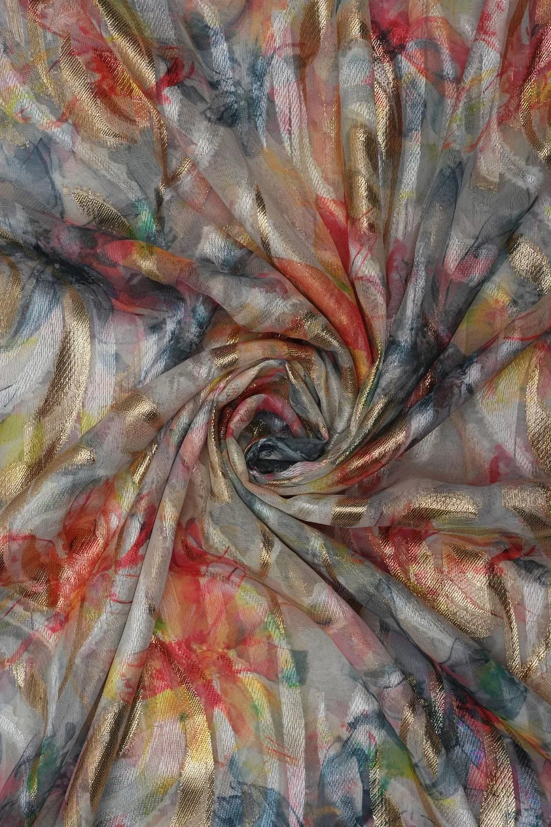 Graceful drape to sarees, dupattas, and evening gowns fabric