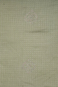 Gray Stonework Designer Stole For Abaya