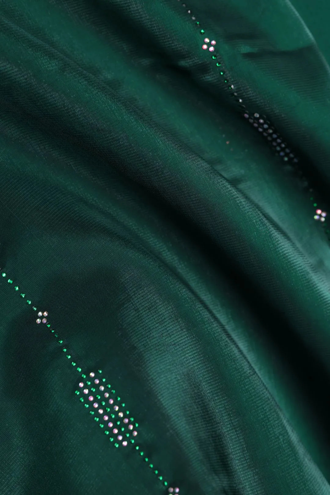 Green Jimy Miny Diamond Work Fabrics