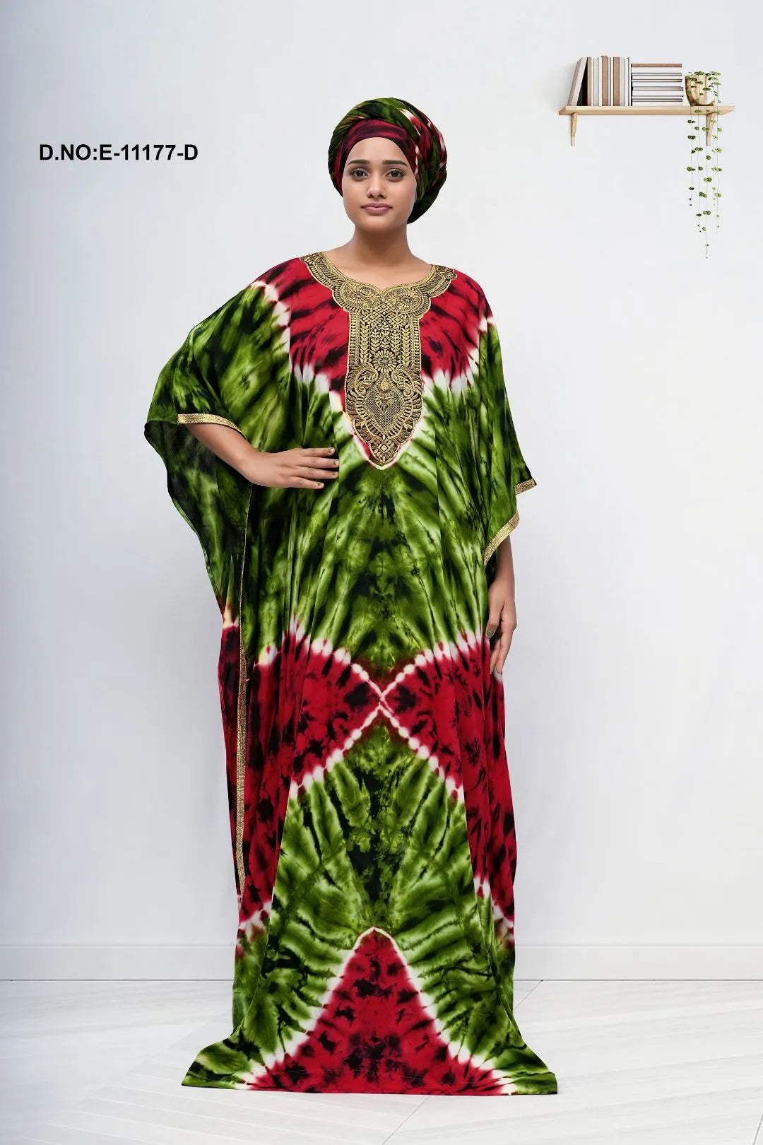 Green Royalty in Every Thread in The Farasa Maxi Dress