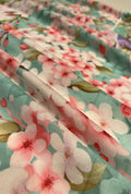 High-Definition Orchard Blossom Printed London Cotton Material
