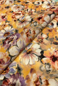 Illustrative Meadow Floral Printed London Cotton Tunic Cloth