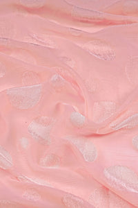 Pink Brasso Jacquard Georgeous Fabric