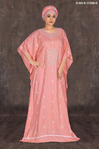Fancy Embroidered Kaftan For Girls