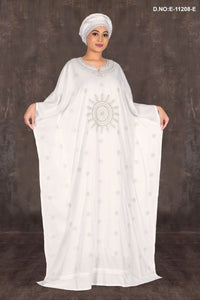 Fancy Embroidered Kaftan For Girls