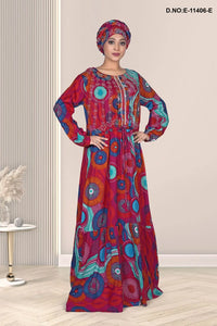 Rayon Wholesale Readymade Kaftan With Stole