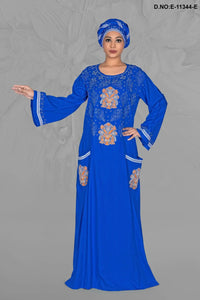 Hand Embroidered Gorgeous Kaftan in Light Weight
