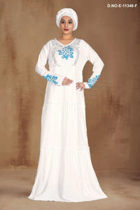 Designer Layered Long Kaftan Dress For Women