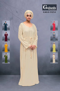 Luxury Tradition Diamond Work Kaftan Dress Designs