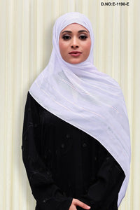 Lavender Charming Diamond Lining Dupatta for Womens