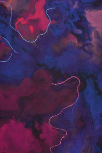 Luxurious Handwoven Zari Embroidered Fabric