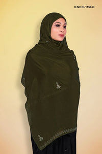 Mehendi Designer Diamond Stone Beaded Dupatta