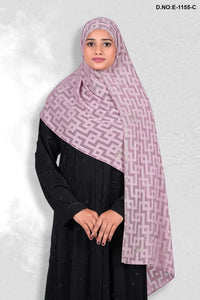 Onion Pink_Designer_Soft_Diamond_Stone_Work_Dupatta_For_Womens