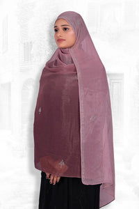 Onion Pink Designer Soft Stonework Dupatta For Women