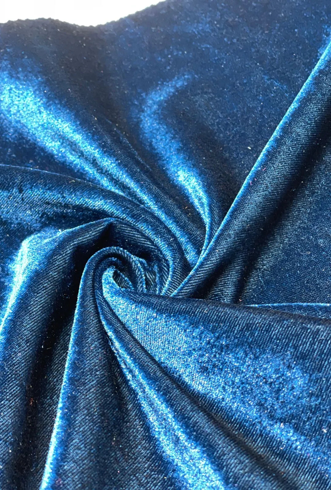 Opulent Plain Velvet Fabric with Smooth Texture and Elegant Shine