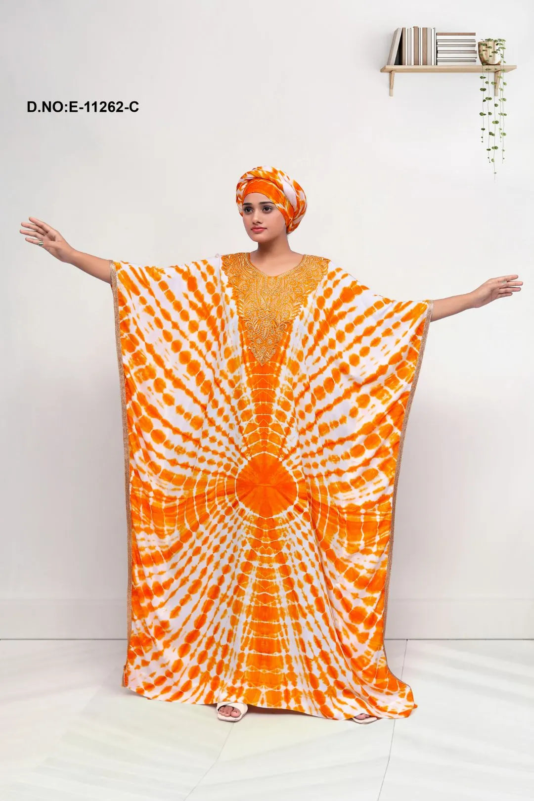Orange Farasa Dresses Fashion That Speaks Heritage