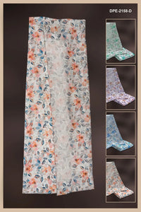 Orange Perfect for flowy silhouettes like dresses, tunics, and scarves fabric