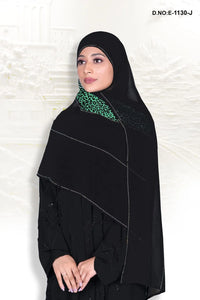 Parrot Green Embellished Florer Diamond Work Dupatta
