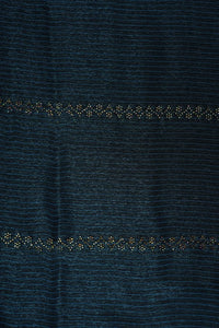 Peacock Nora Lining With Diamond Work Fabrics