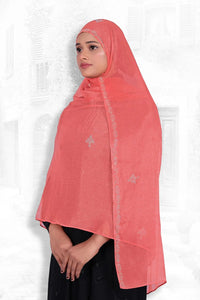 Pink Designer Soft Stonework Dupatta For Women