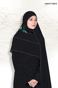 Pista Embellished Florer Diamond Work Dupatta