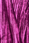 Premium Crushed Velvet Fabric with Rich Texture and Luxurious Sheen