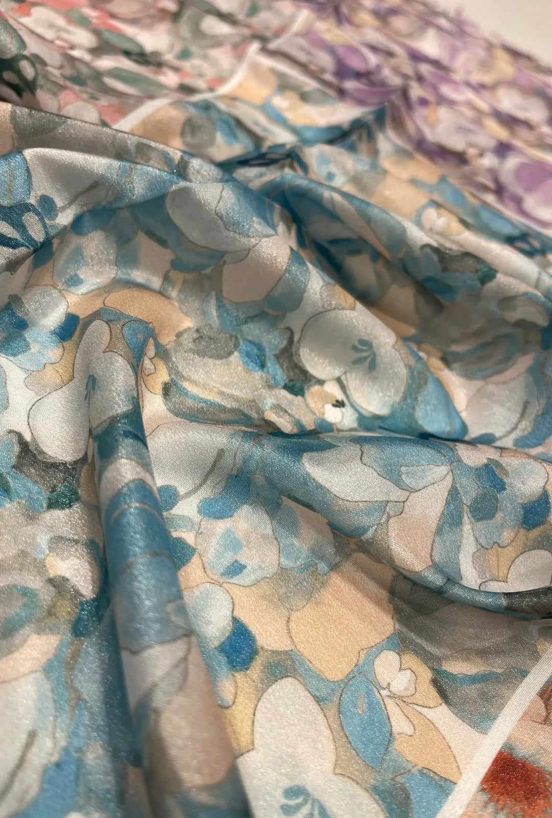 Premium Silk Crepe Fabric with Graceful Fall for Luxury Garments