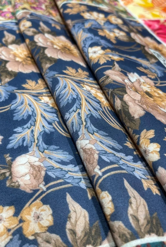 Premium Snow Cotton Fabric with Exclusive Digital Prints
