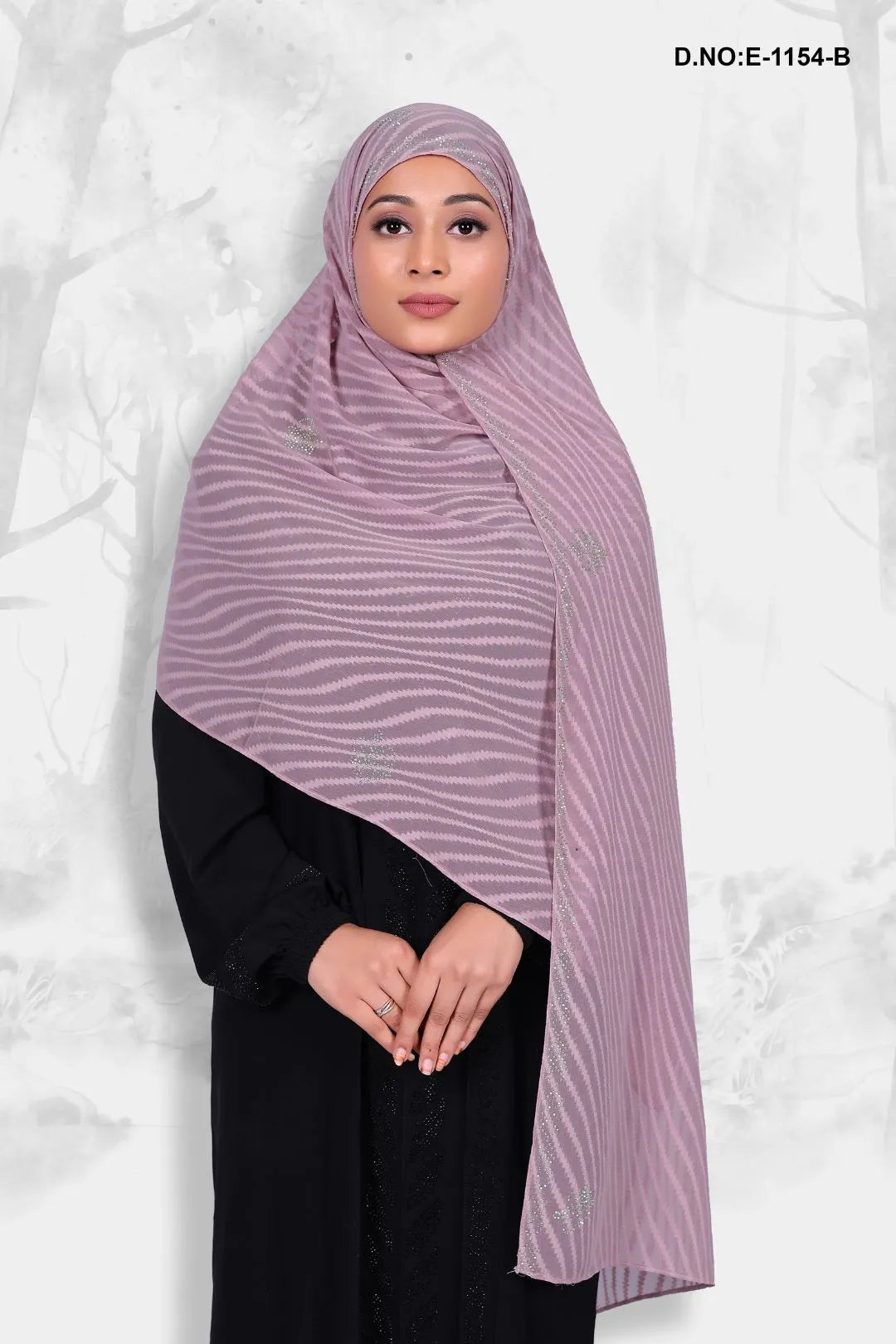 Purple Designer Soft Diamond Work Dupatta For Womens